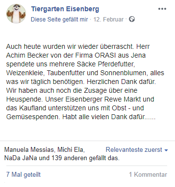 ORASI hilft in Krisenzeiten